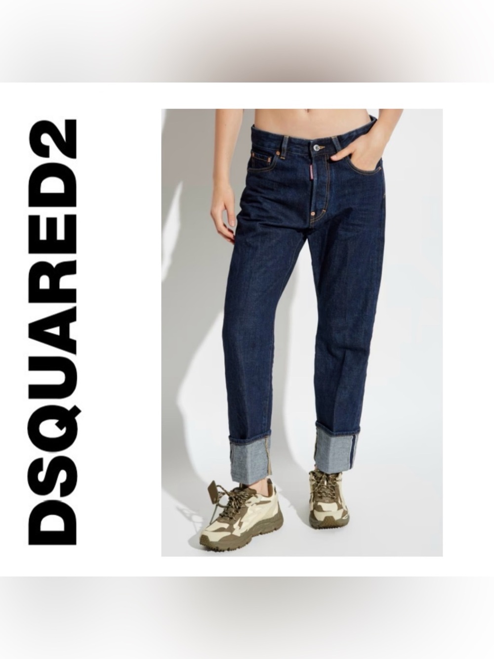 DSQUARED2 Selvedge Cool Girl Jean Size 46/IT-10US